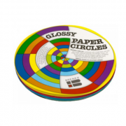 Kinder Paper Circles Glossy 120mm